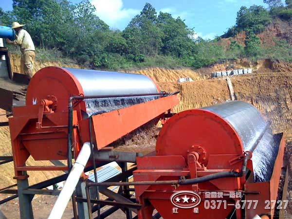 鈦鐵礦選礦生產(chǎn)客戶現(xiàn)場圖一