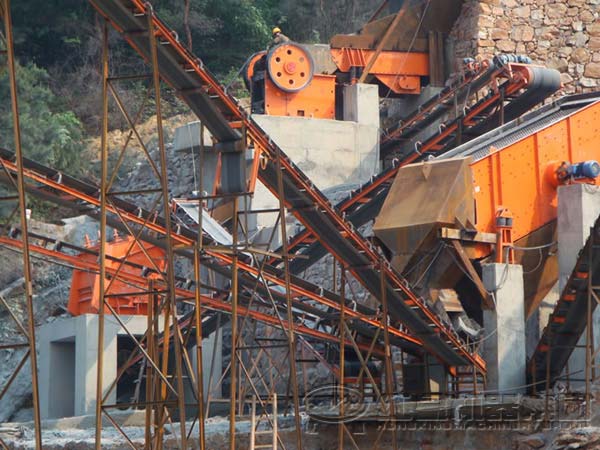 采石場石料生產(chǎn)線分類、投資狀況