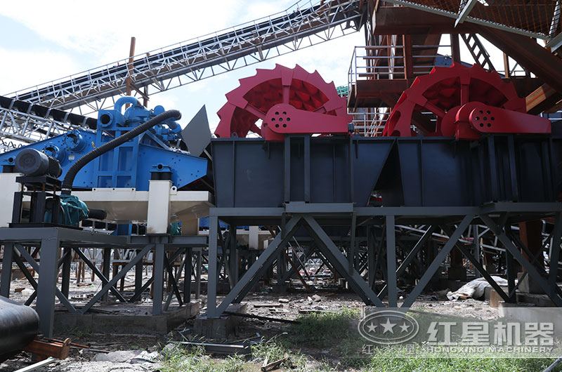 洗沙回收脫水一體機(jī)工作現(xiàn)場圖片