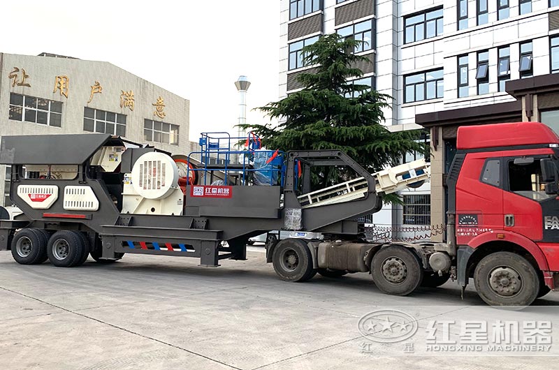 移動式石子破碎機圖片 移動式石子破碎機圖片