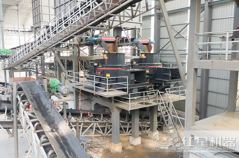 HVI制砂機(jī)工作現(xiàn)場(chǎng)圖片 HVI制砂機(jī)工作現(xiàn)場(chǎng)圖片