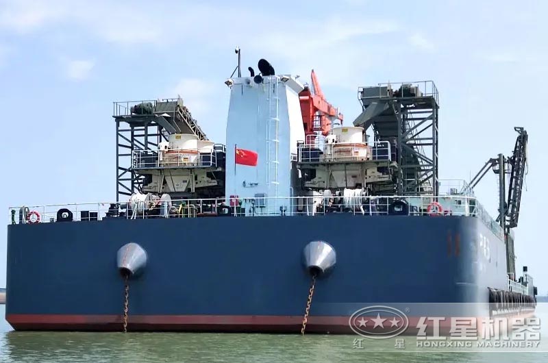 水上砂石生產(chǎn)工藝流程圖及視頻_船運(yùn)機(jī)制砂需要什么手續(xù)？