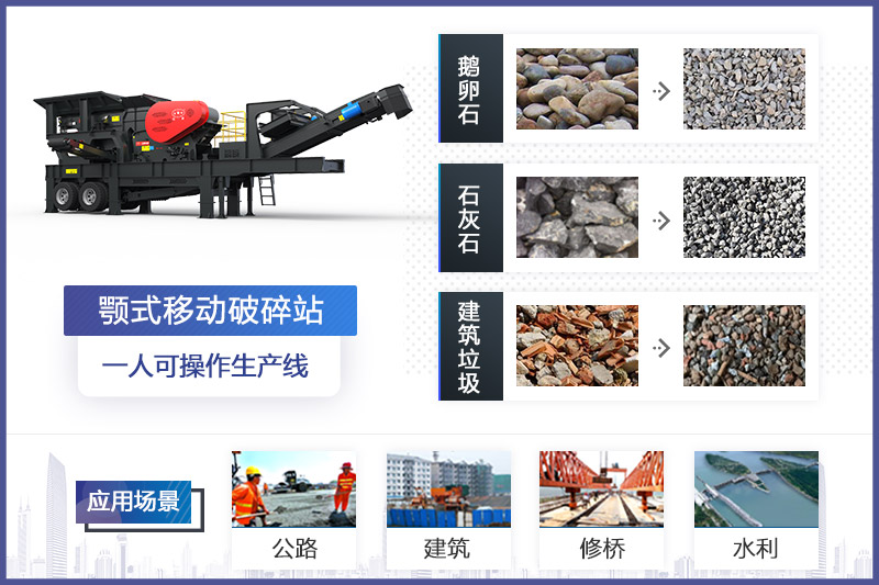 顎式移動(dòng)破碎站應(yīng)用