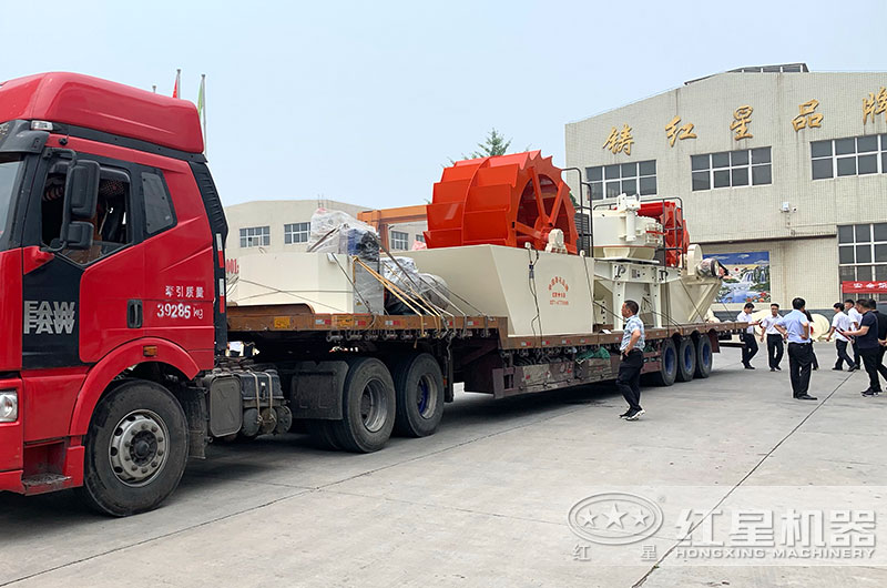 全套水洗砂生產(chǎn)線設備發(fā)貨 全套水洗砂生產(chǎn)線設備發(fā)貨