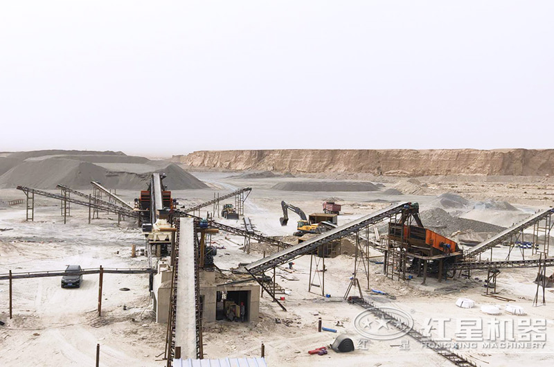 白云石制砂生產(chǎn)線價格多少？附工藝流程圖