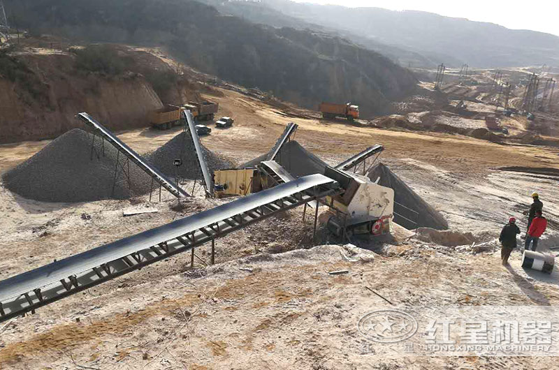 反擊破碎機(jī)工作現(xiàn)場圖片 反擊破碎機(jī)工作現(xiàn)場圖片