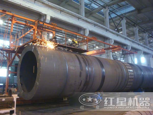 節(jié)能礦渣烘干機生產(chǎn)車間