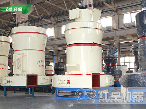 制備雙飛粉使用雷蒙磨，高產(chǎn)又環(huán)保且成品粒度還好