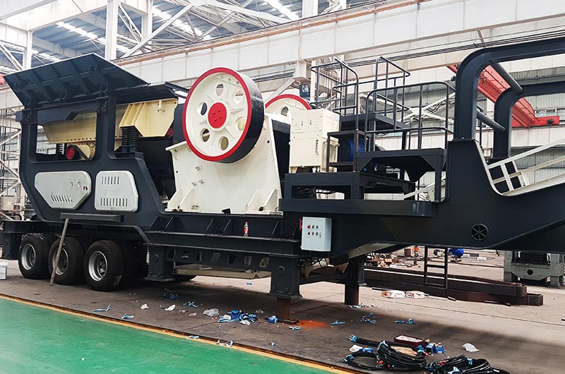 車載流動破碎石仔機，一體式作業(yè)，碎石更輕松