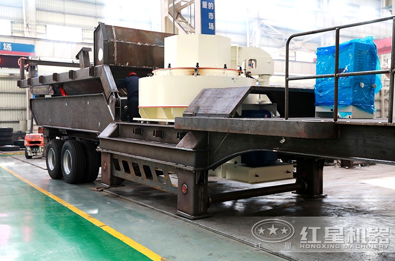 移動河卵石打沙機