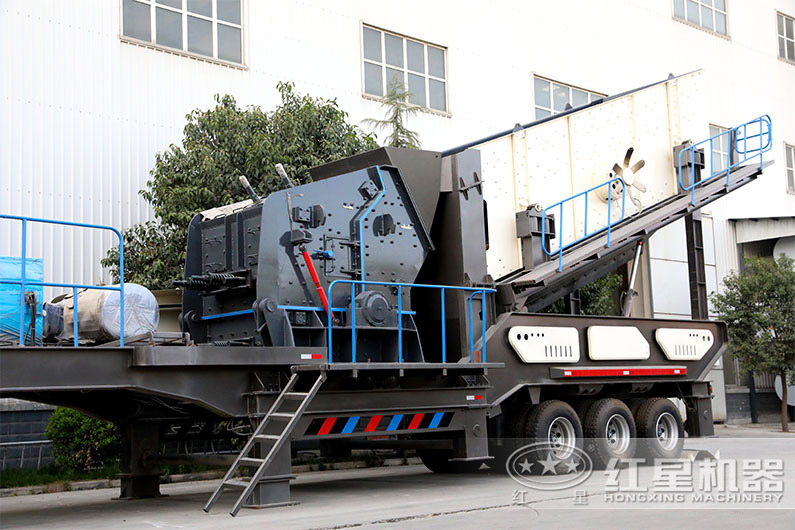 流動破石子機多少錢？生產(chǎn)環(huán)保嗎？（視頻現(xiàn)場直擊）