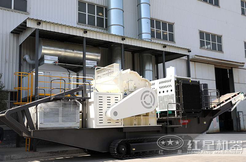 適合夜間作業(yè)的移動(dòng)細(xì)碎機(jī)，破碎比大