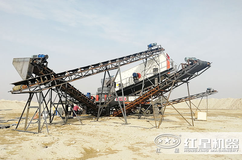 鋼筋混凝土破碎用什么機(jī)器？建筑垃圾移動(dòng)破碎站剛剛好