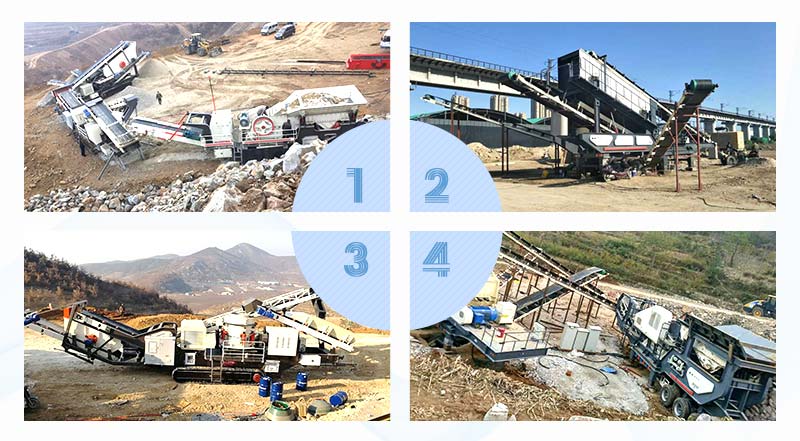 部分地區(qū)移動碎石機(jī)生產(chǎn)現(xiàn)場