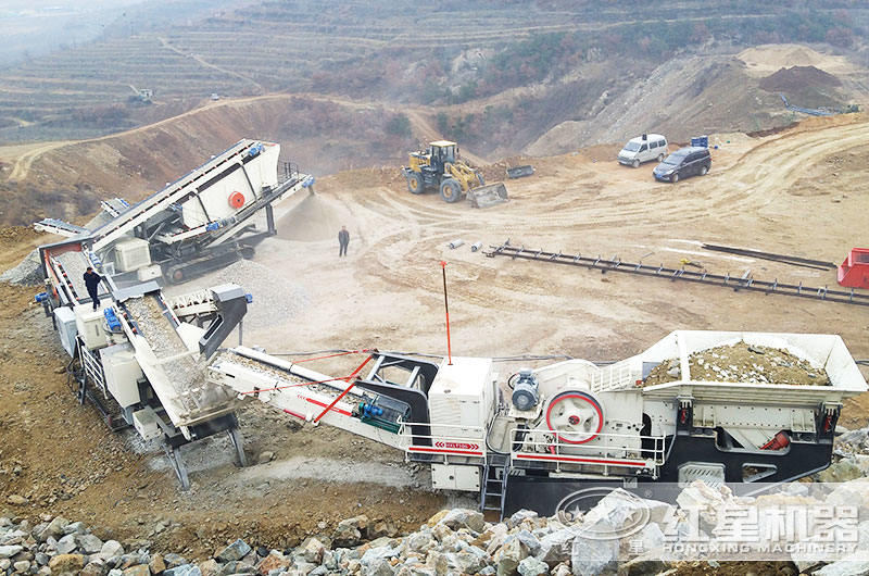 移動磕石一體機器價格是多少，哪里有賣？