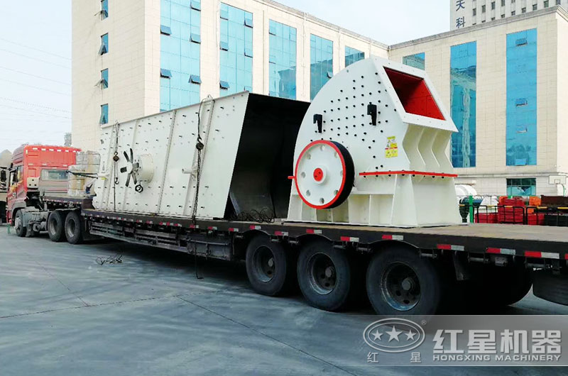 重錘破發(fā)貨現場