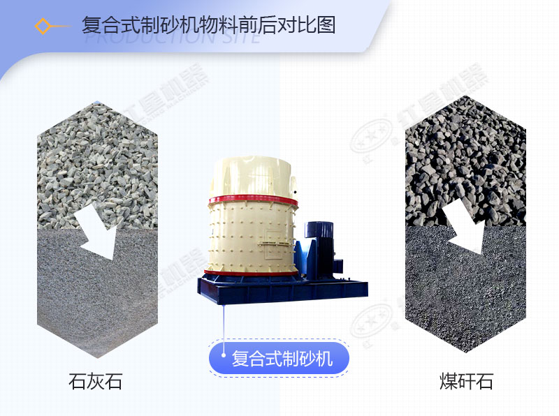 小型復(fù)合制砂機(jī)生產(chǎn)的沙子怎么樣？邀您來現(xiàn)場(chǎng)一睹為快