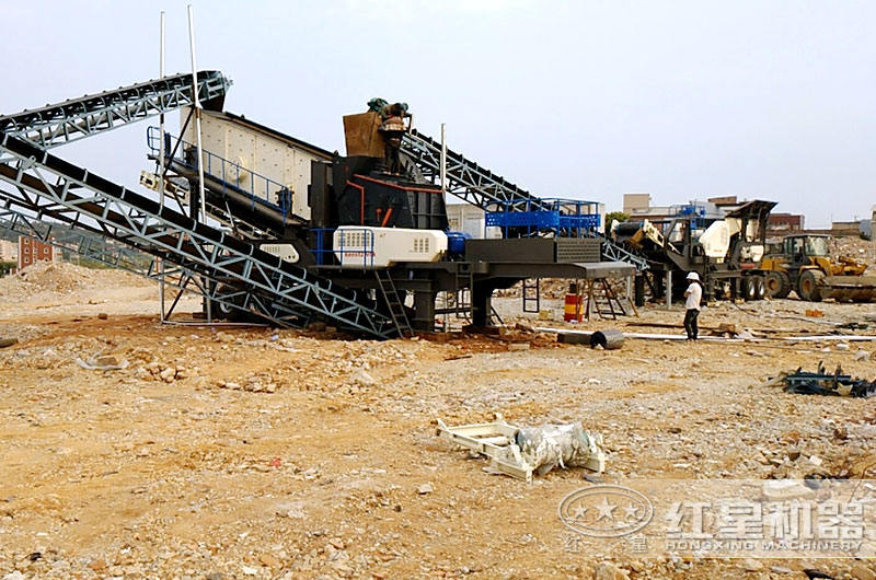 泉州移動砂石機器已經(jīng)處理了三十多處建筑垃圾