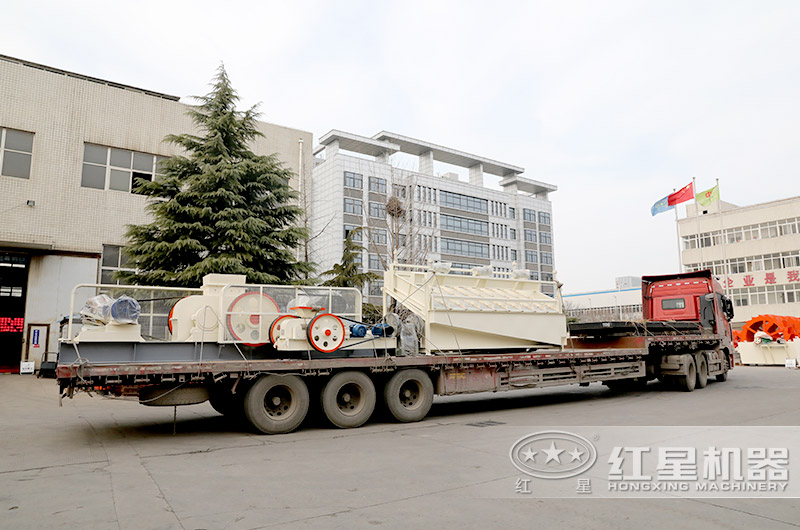 大型對輥制砂機好用嗎？有沒有現(xiàn)場視頻？