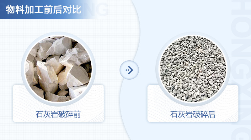 處理石灰?guī)r的日產(chǎn)500方砂石生產(chǎn)線機(jī)器怎樣配？