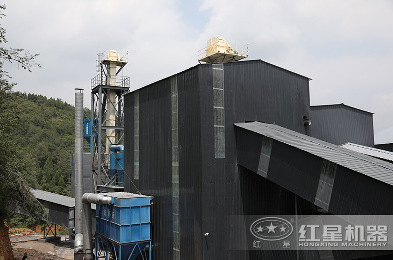 環(huán)保砂石生產登封案例現(xiàn)場