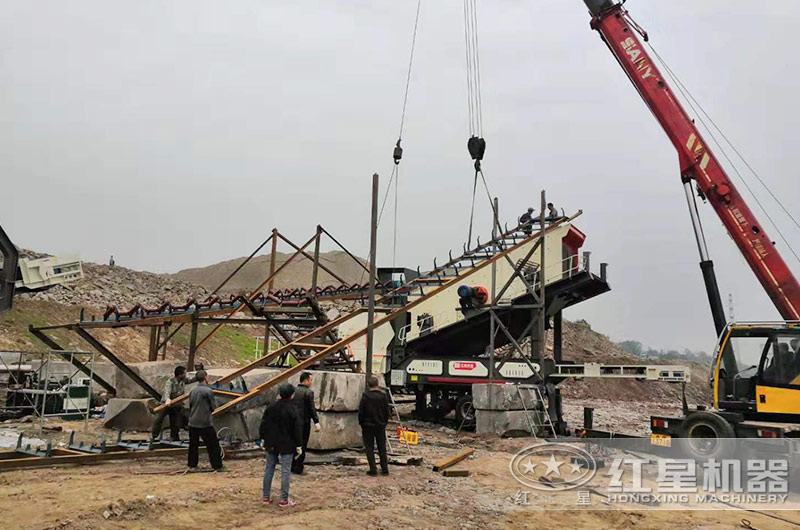 時(shí)產(chǎn)150T左右的河卵石移動(dòng)式制砂機(jī)單價(jià)是多少？能不能分期付款？