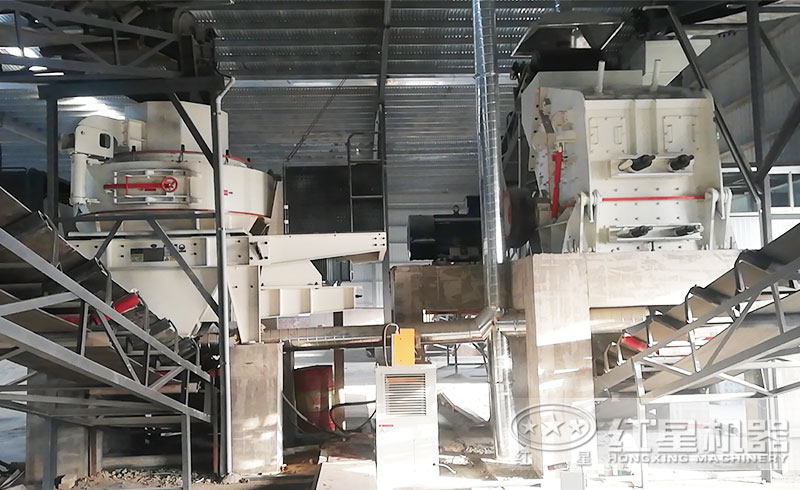 制砂機(jī)生產(chǎn)現(xiàn)場