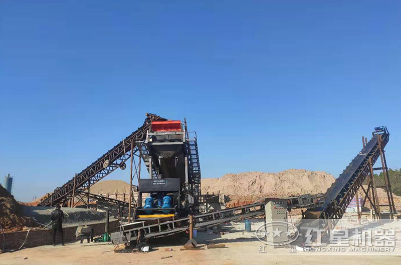 買8小時產300立方的礦山用石頭沙子混合制沙機？來紅星礦石機械廠可一站購齊