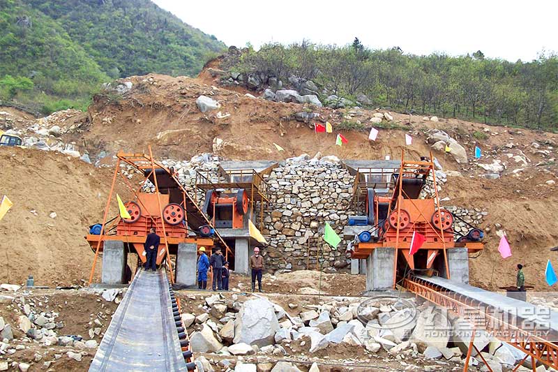 廢棄混凝土再生石子線多少錢一套？鋪路石子一立方價(jià)格多少？